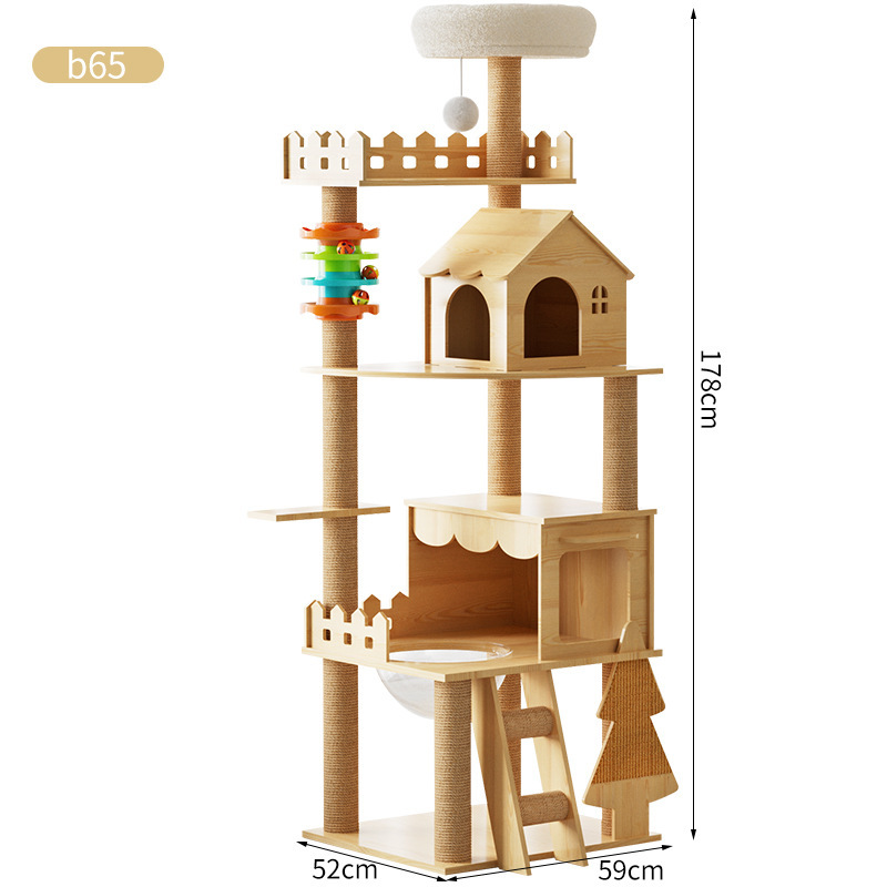 jaune-M65-bois massif+jouets