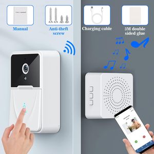 Tuya WiFi Video campanello Wireless HD Camera PIR Motion Detection IR Alarm Security Smart Home campanello WiFi citofono per la casa - Product Image 5