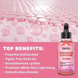 Nhãn hiệu riêng liposomal L-Glutathione, Superior hấp thụ, chất lỏng L-Glutathione bổ sung cai nghiện, miễn dịch - Product Image 2