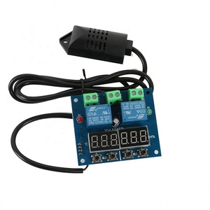 Módulo de control de temperatura y humedad pantalla digital doble salida controlador automático de temperatura y humedad constante