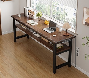 Tribesins Modern <strong>Design</strong> <strong>Computer</strong> Desk, High-quality Office <strong>Computer</strong> Desk with Rack, Game Desk - Product Image 5