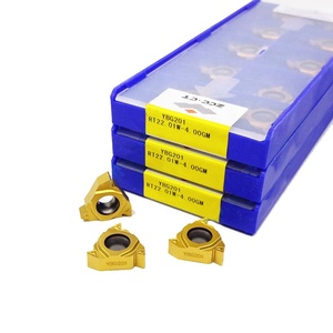 Herramienta de corte de carburo roscado RT22.01W, herramienta de torneado de inserción, insertos - Product Image 1