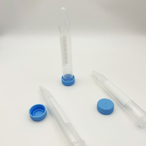 <span class=keywords><strong>Tube</strong></span> à centrifuger en plastique de 15ml avec fond conique dégradé blanc pour une utilisation en laboratoire - Product Image 5