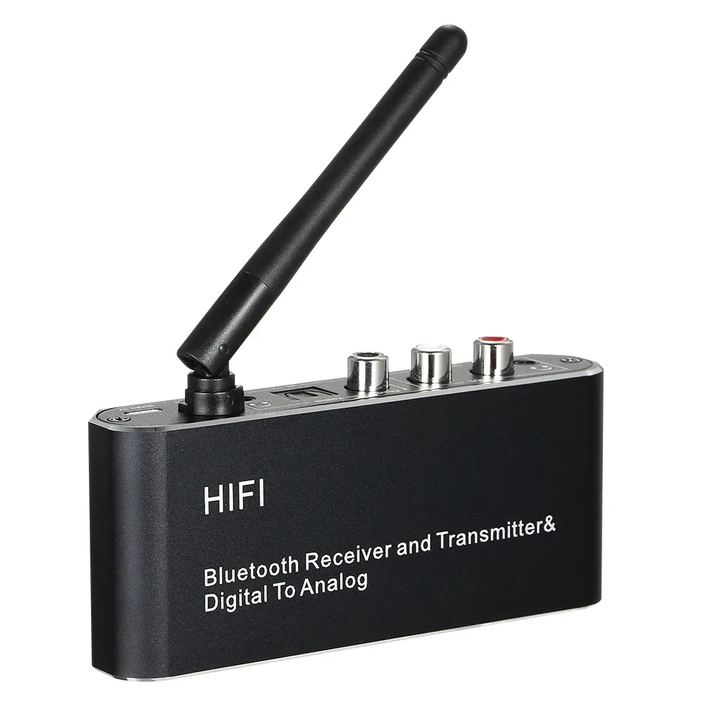 D09 Long Range Bluetooth Audio Adapter HiFi Receptor De Música Sem Fio Transmissor Bluetooth para Alto-falantes TV Home Music Stream