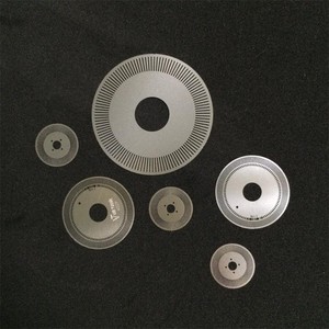 Chemical Etching 0.1mm Precision Metal Optical <strong>Encoder</strong> Disc for Motors