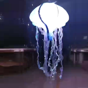 Dynamic 4in1 RGBW LED Jellyfish Kinetic <strong>Light</strong> With DMX 512 Lifting Lighting System Control for Concert Live Event Wedding Stage