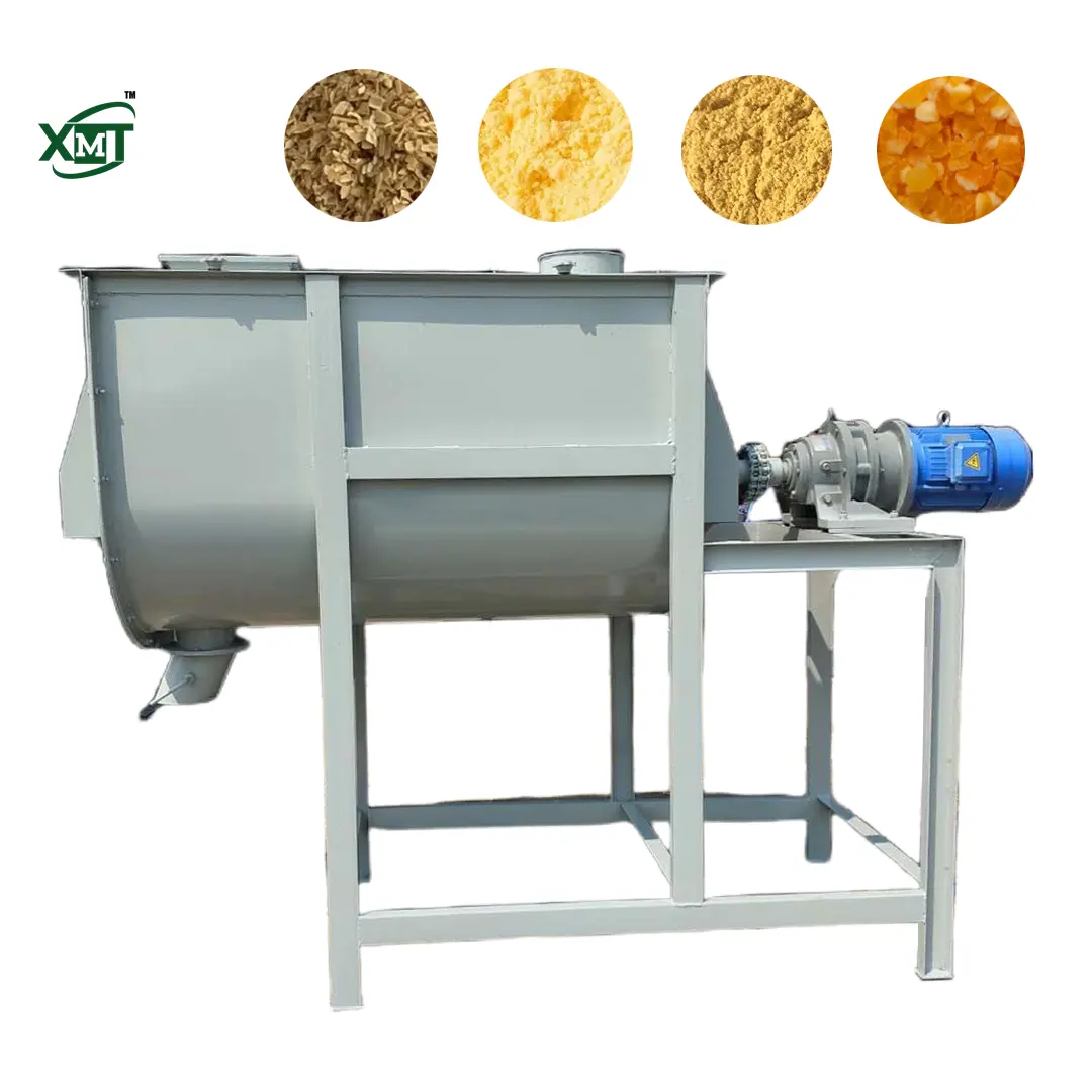 700kg misturador horizontal alimentação animal misturador máquina aves de capoeira alimentação horizontal misturador
