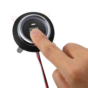 <strong>Smart</strong> RFID Car Alarm System <strong>Push</strong> Engine <strong>Start</strong> Stop <strong>Button</strong> Lock Ignition Immobilizer <strong>with</strong> Remote Keyless Go Entry System 12V - Product Image 5
