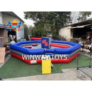 Melmelmeydan Wipout mekanik süpürgesi Eliminator yetişkin şişme Wipeout spor oyunları Wipeout engel kursu oyunu - Product Image 6