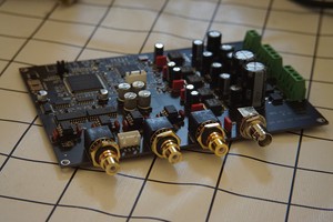 PACKBOXPRICE New Dual AD1865R NOS DAC Vinyl Style <strong>Decoder</strong> Board Dual FPGA Clock Asynchronous Processing R2R Decoding