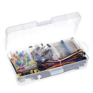 Componente elettronico Starter Kit di base con cavo Breadboard a 830 punti di collegamento resistore condensatore LED potenziometro scatola di imballaggio - Product Image 6