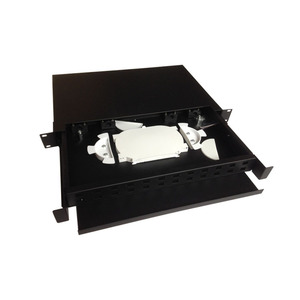 1U 19inch Style Fiber Optic <strong>Patch</strong> <strong>Panel</strong> 2 4 8 12 24 Port SC Drawer Type Terminal Box <strong>with</strong> LC Connector 96 Core - Product Image 6