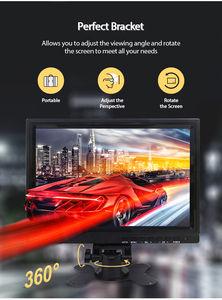 VGA AV TFT a Color de 7 pulgadas completa de alta-definición DSLR LCD Monitor de TV