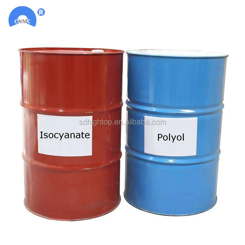 Two component closed cell liquid poliuretane foam polyurethane