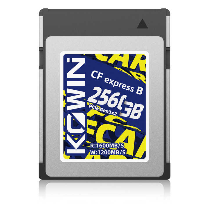 KOWIN LCB100 CFexpress tipo B 256GB 1600 MB/s velocidad de lectura tarjeta CF para cámara
