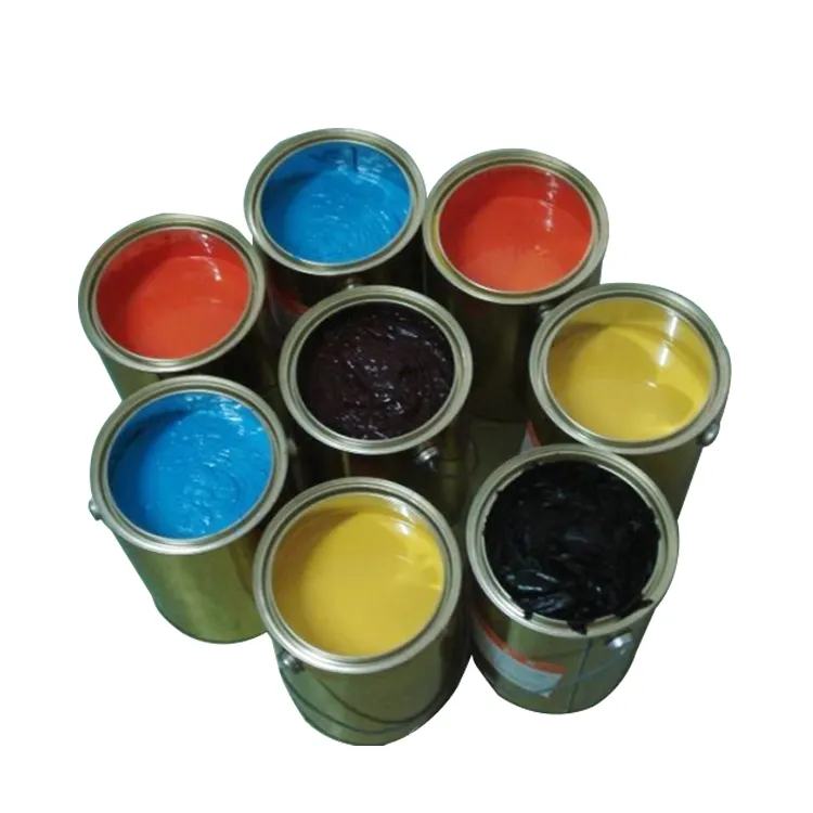 Industrial Textile Printing Chemicals Rubber polymer pu polyurethane pigment color paste