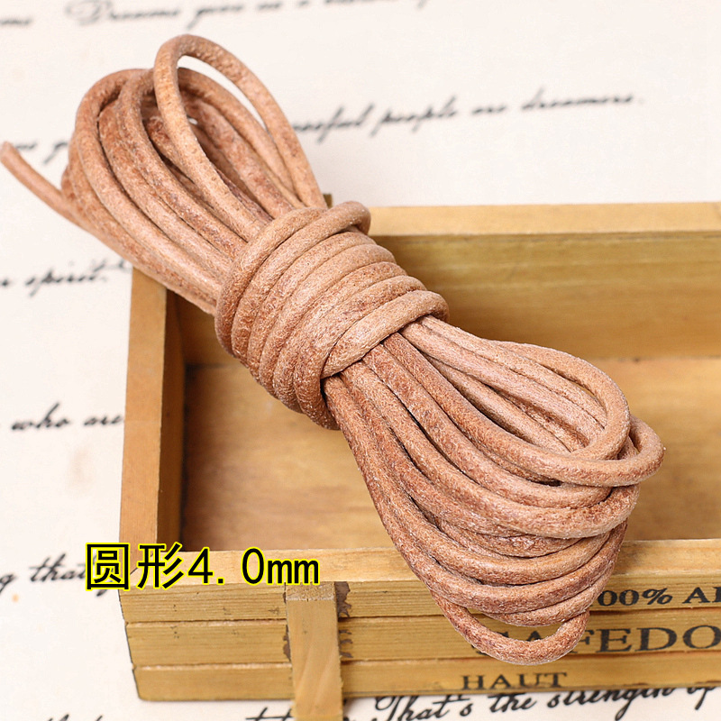4,0 mm redondo, color original, 5 metros