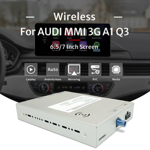 AUDI Q3 A1 3G MMIワイヤレスCarPlayAndroidAuto用カースクリーンビデオインターフェイスカメラシステム - Product Image 2