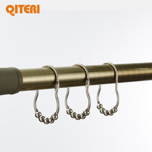 Chất Lượng Cao Trượt Vòng Pin Cửa Rắn Que Với C Hình Dạng Đầu Dễ Thương Chim Cánh Cụt Nhựa Nhựa Tắm Rèm Móc Cho Phòng Tắm - Product Image 5