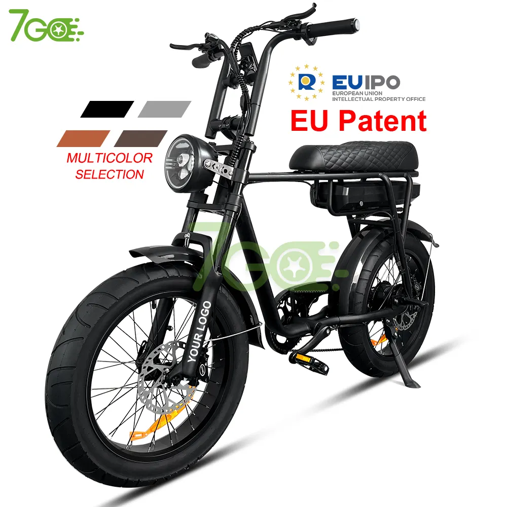Eu Us Entrepôt 48v 500w 750w 1000w Puissance Pas Cher Suspension Complète Hybride E-Bike Ebike Dirt Mountain Fat Tire Bicycle Vélo Électrique