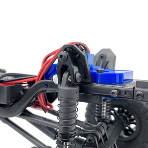 ピース/セットブロンコディフェンダー1/18RCクローラーカースペアパーツ用の<span class=keywords><strong>TRX</strong></span>-4MアップグレードされたTRX4Mフロントおよびリアショックハイトタワーマウント