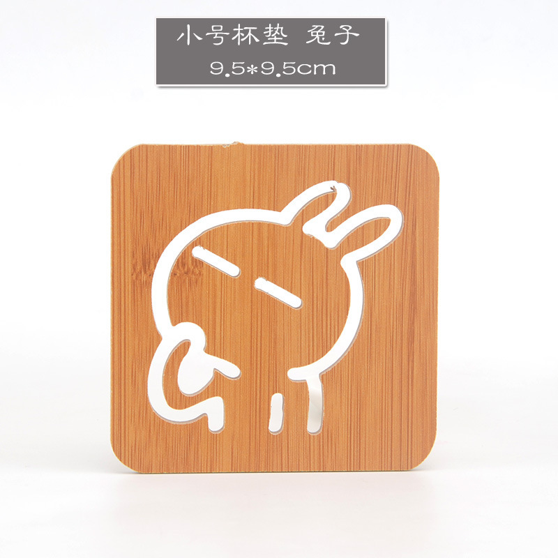 Petit dessous de verre (lapin)