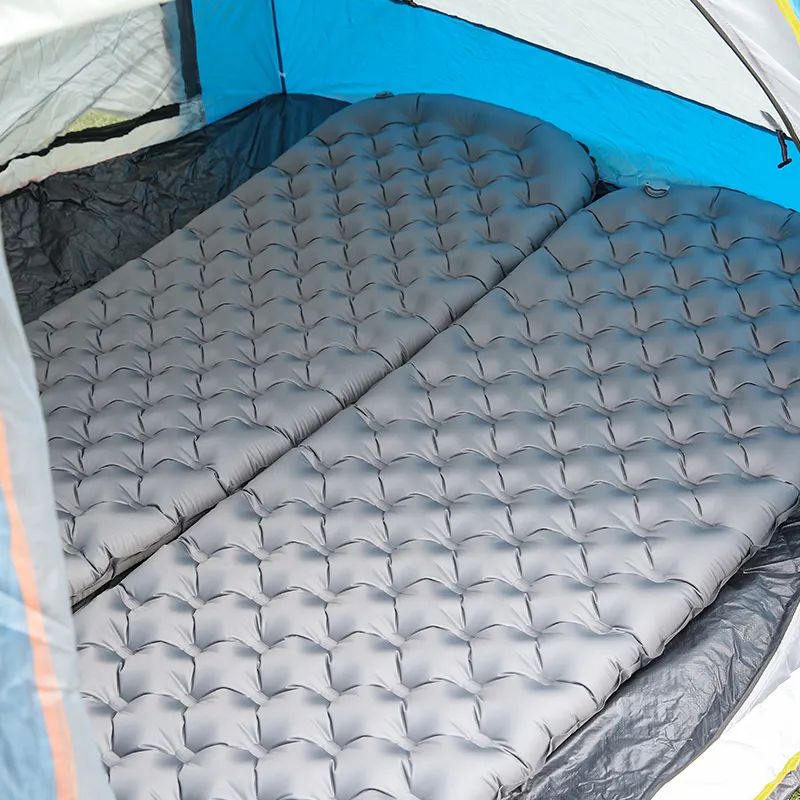 Wholesale ultralight tent mat portable self inflatable mat sleeping Pad automatic inflatable Air Camping mattress camping bed
