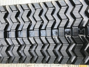 Zig Zag nhỏ gọn theo dõi loader phù hợp lt190b lt185b C190 c232 c237 c337 <span class=keywords><strong>bobcat</strong></span> T250 T300 T320 T740 T750 T770 cao su theo dõi b320x86zx52 - Product Image 2