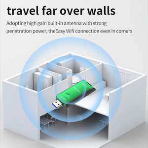 Schlanke und kompakte Veggieg Wifi6 Externe Gaming WiFi Adapter Netzwerk karte USB Hochleistungs-Wireless-Dongle-Netzwerk karte - Product Image 6