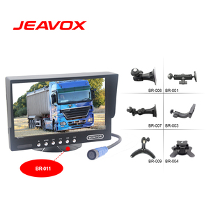 7英寸1024 * RGB * 600彩色IPS液晶数字汽车监视器12-24v宽伏四视图支持4CH AHD 1080P PAL NTSC影音信号输入 - Product Image 5