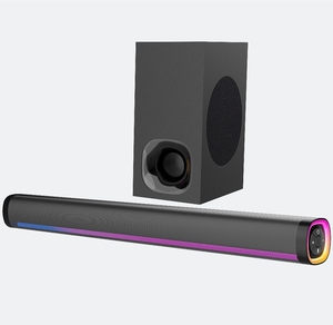 Barras de som para TV com Subwoofer <span class=keywords><strong>2.1</strong></span> Player CD DVD Digital Hifi surround barra de som