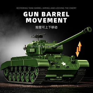 Building Blocks World War II <strong>Soviet</strong> I M-4 Plastic <strong>Toy</strong> Tanks Tracked Armored Vehicle Assembly Model Gift 97011 <strong>Toys</strong> for Children - Product Image 5