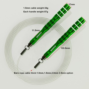 Corda di velocità regolabile in lega di alluminio per allenamento a casa per il pugilato MMA Muay Thai Cross Fit Training - Product Image 6