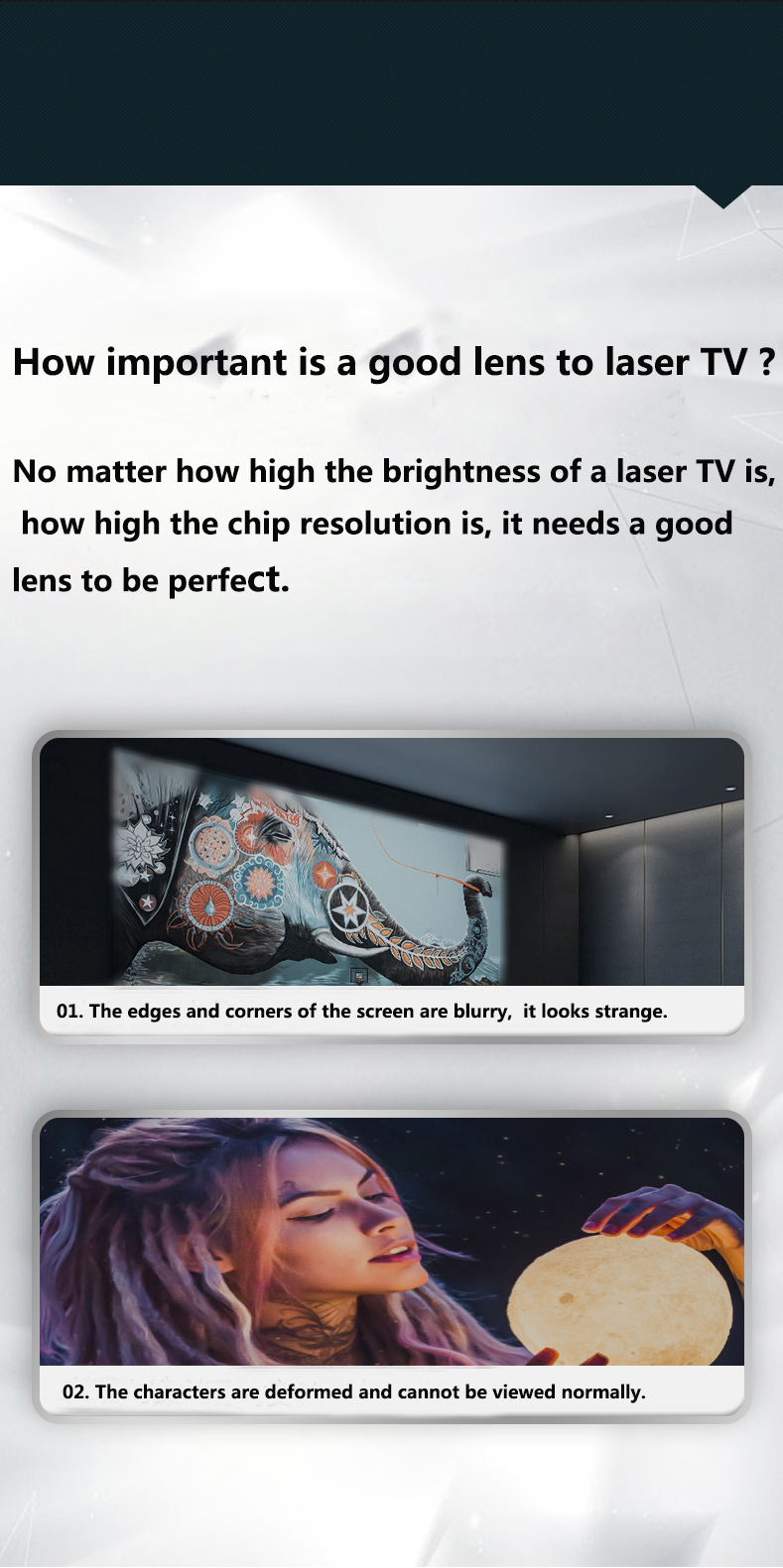 5000 ansi lumens ultra short throw UHD ultra hd movie 4k cinema projector smart 4k TV