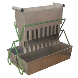Divisor de Riffle clasificador de minería para mineral/carbón pantalla de salida Riffle Splitter Acero inoxidable agregado Riffle Sampler - Product Image 1