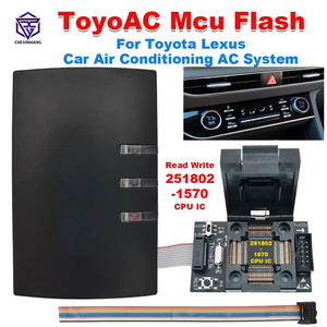 Think Elk ToyoAC Mcu Flash 251802-1570 ECU-Programmierer Für Toyota Lexus AC HVAC-Klimaanlagen-Steuer modul AMP-Verstärker