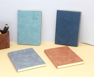 A4 A5 A6 agende scolastiche Logo personalizzato con marchio Plain Cahier Note book stampa diario personalizzato lino cartonato diario taccuino - Product Image 2