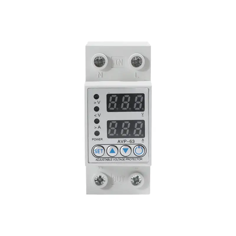 TOMZN 63A 110V 220V smartlife WIFI Energy Meter Metering Circuit breaker Timer with voltage current and leakage protection TUYA