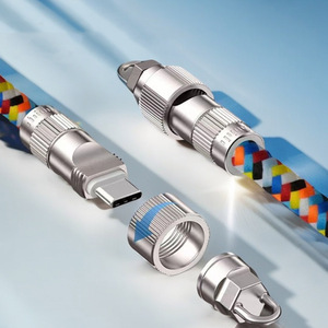 Multifunctional Type <strong>c</strong> Short 30cm Lanyard USB a to Type <strong>C</strong> PD Fast Charging Data Transfer Cable Strap for Mobile Phone - Product Image 4