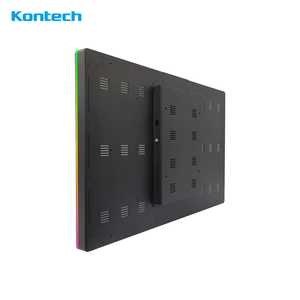 PCAP-Touchscreen Vertikaler Spiel anzeige monitor Kapazitiver Touchscreen mit <span class=keywords><strong>LED</strong></span>-Regenbogen lampe