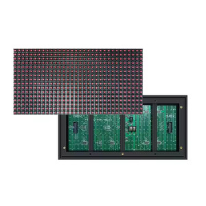 Rote Farbe Semi-Outdoor DIP 320*160mm LED-Modul P10 Einfarbig für P10 zum Ausführen von Message LED-Anzeige LED-Panel - Product Image 1