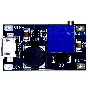 2A Booster Board DC-DC módulo voltaje de entrada Amplio 2/24 V impulso a 5/9 /12/28 V, Ajustable 2577 - Product Image 3