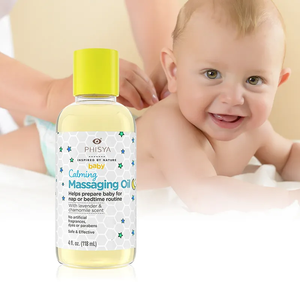 Bebek vücut masaj yağı cilt bakımı yağı organik lavanta ve papatya uyku ve sakinleştirici masaj yağı yardımcı olmak için - Product Image 2