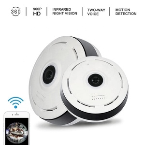 热V380鱼眼IP摄像机360全景1080P与广角和小夜视提供云数据存储选项 - Product Image 2