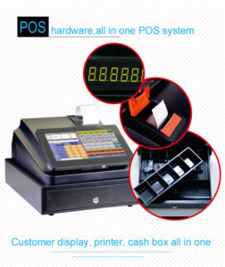 All in One 10.1'' Touch Pos <strong>System</strong> /POS Terminal/compact POINT of SALE/ Cash Registers with Cash Box, Customer Display,printer - Product Image 6