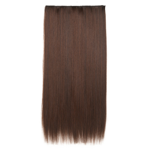 24英寸长夹在头发延伸夹在合成头发延长夹5夹 - Product Image 5