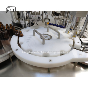 Hoàn toàn tự động bảng Top 5 10 30 100 ml Euro Chai nhỏ giọt phòng thí nghiệm Thuốc thử Lọ ống làm đầy và đóng nắp máy với cap Feeder - Product Image 2