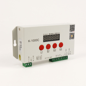 K-1000C программируемый светодиодный контроллер для WS2812B WS2815 SK6812 APA102 DIY Projects 2048 пикселей SD карта Поддержка DC5V-24V - Product Image 1
