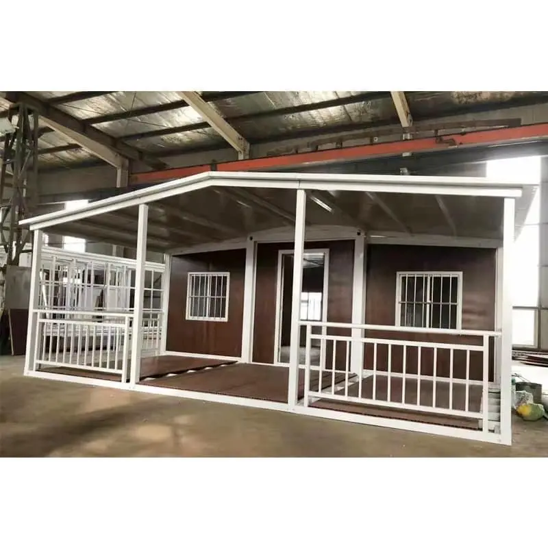 Prefab modular foldable house expandable container house