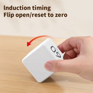 Cube <strong>Timers</strong> Gravity Sensor Flip <strong>LCD</strong> Kitchen <strong>Timer</strong> Exercise <strong>Countdown</strong> <strong>Game</strong> Pomodoro <strong>Timer</strong> 30/60 Minutes for Kids Time Management - Product Image 5